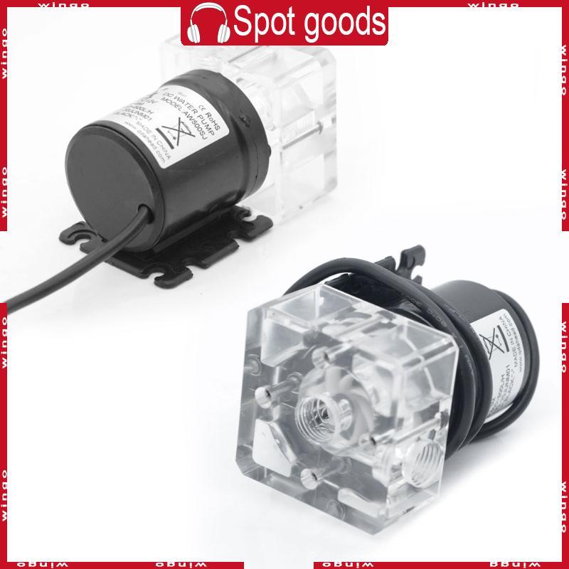 WIN 12V 19W G1 4 Flow ปั๊ม 800L h เสียงรบกวนต่ําสําหรับคอมพิวเตอร์ CPU Cooling ปั๊มน้ํา