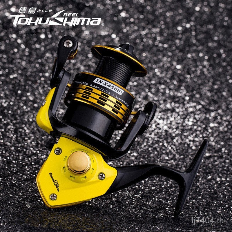 Long Shot TN-X Fishing Reel ล้อหมุนโลหะทั้งหมด จาก Tokoshima เครื่องมือตกปลาระดับพรีเมียม