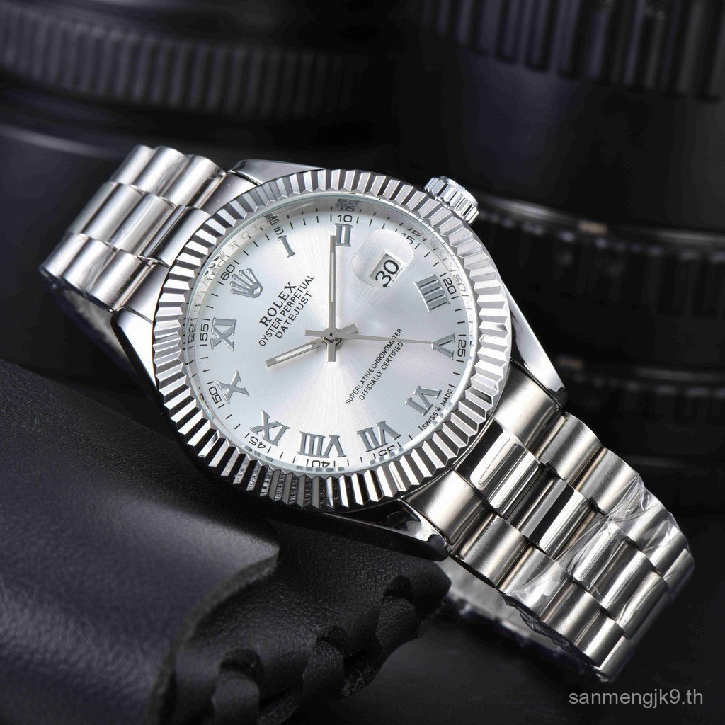 Diario Jx WatchType TheWatchStyle 2025MenSilver DialOysterRulexRui ใหม่จาก