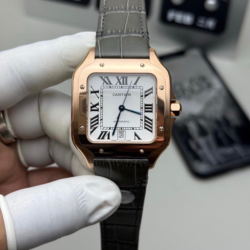 THB AF series การเคลื่อนไหวอัตโนมัติของสวิสขนาด :39.8mm กระจกแซฟไฟร์นําเข้าสายหนังวัว MQHZ