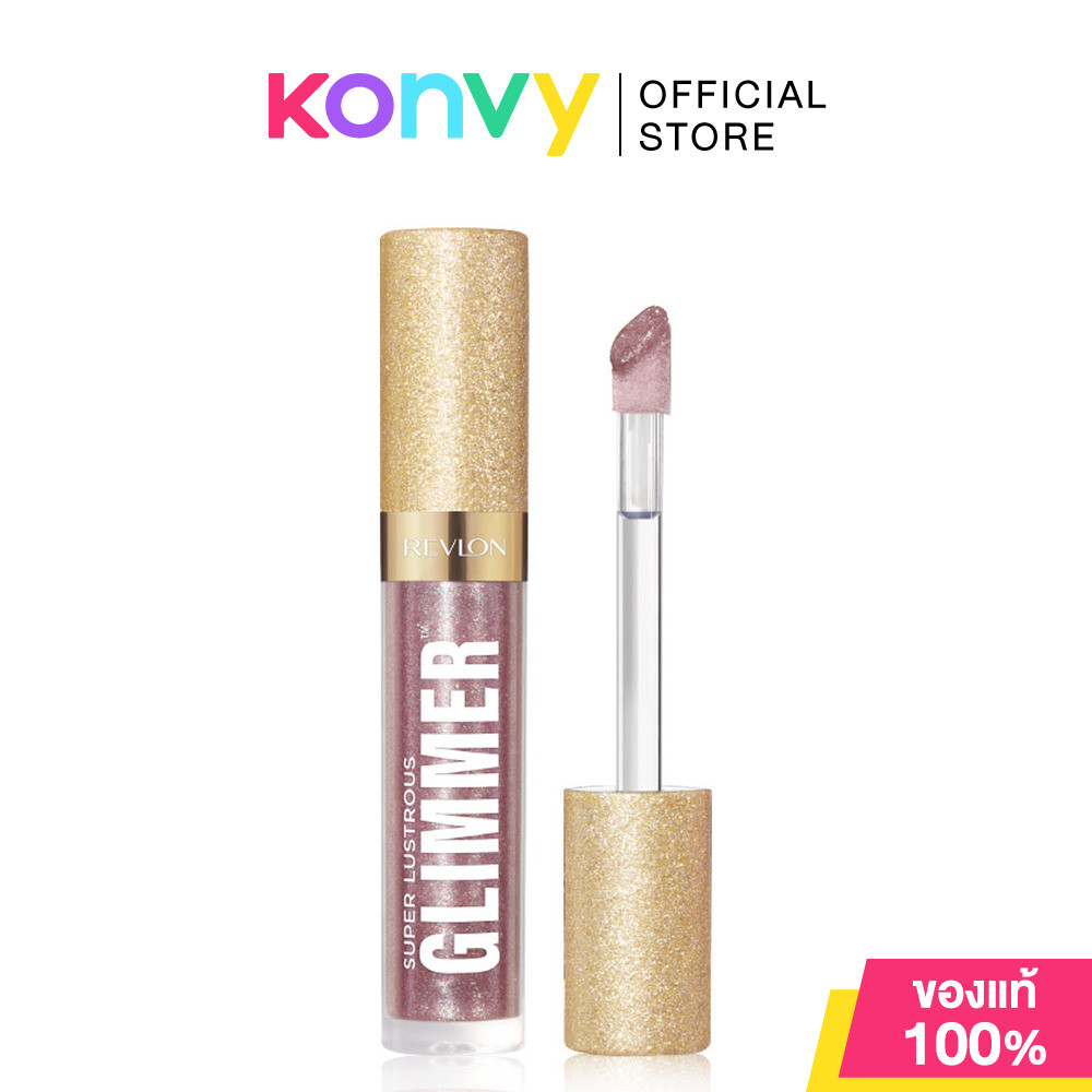 REVLON Super Lustrous Glimmer Gloss 3.8g #003 Lavender Lust เรฟลอน ลิปกลอสกลิตเตอร์.