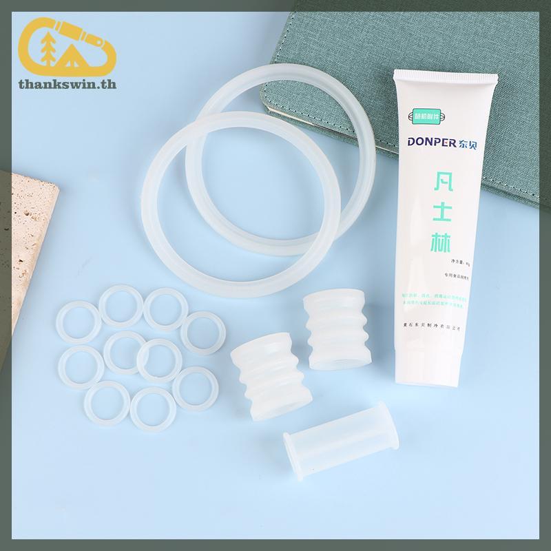 Thankswin อะไหล่สําหรับ VEVOR เครื่องทําไอศกรีมซิลิโคนซีลแหวนหลอดส่วนประกอบ Soft Serve เครื่องไอศกรี