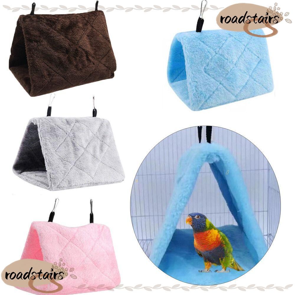 ROADSTAIRS Pet Hammock Sleep Happy Cage Plush Hang Cave Bed