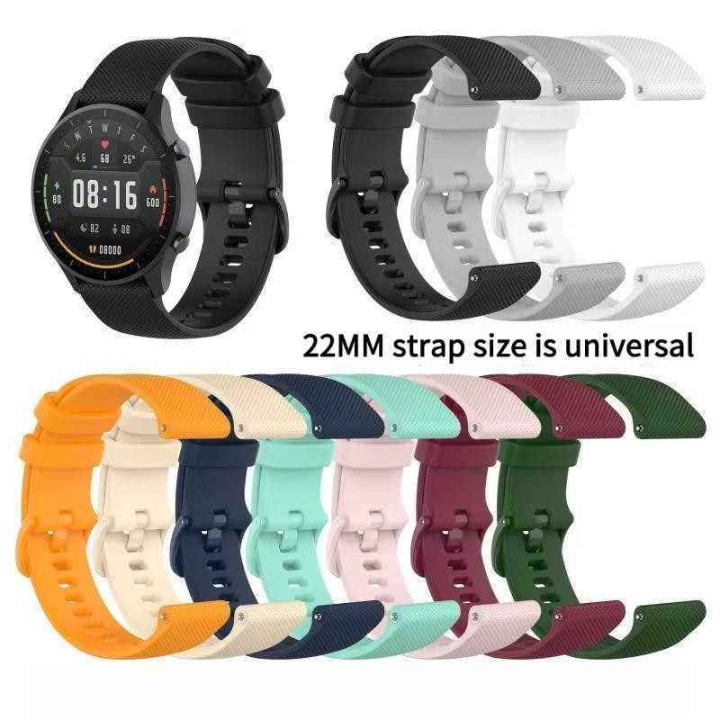 เหมาะสําหรับ Huawei GT Series/Xiaomi Watch Series/Redmi Watch Silicone 22MM Replacement Strap