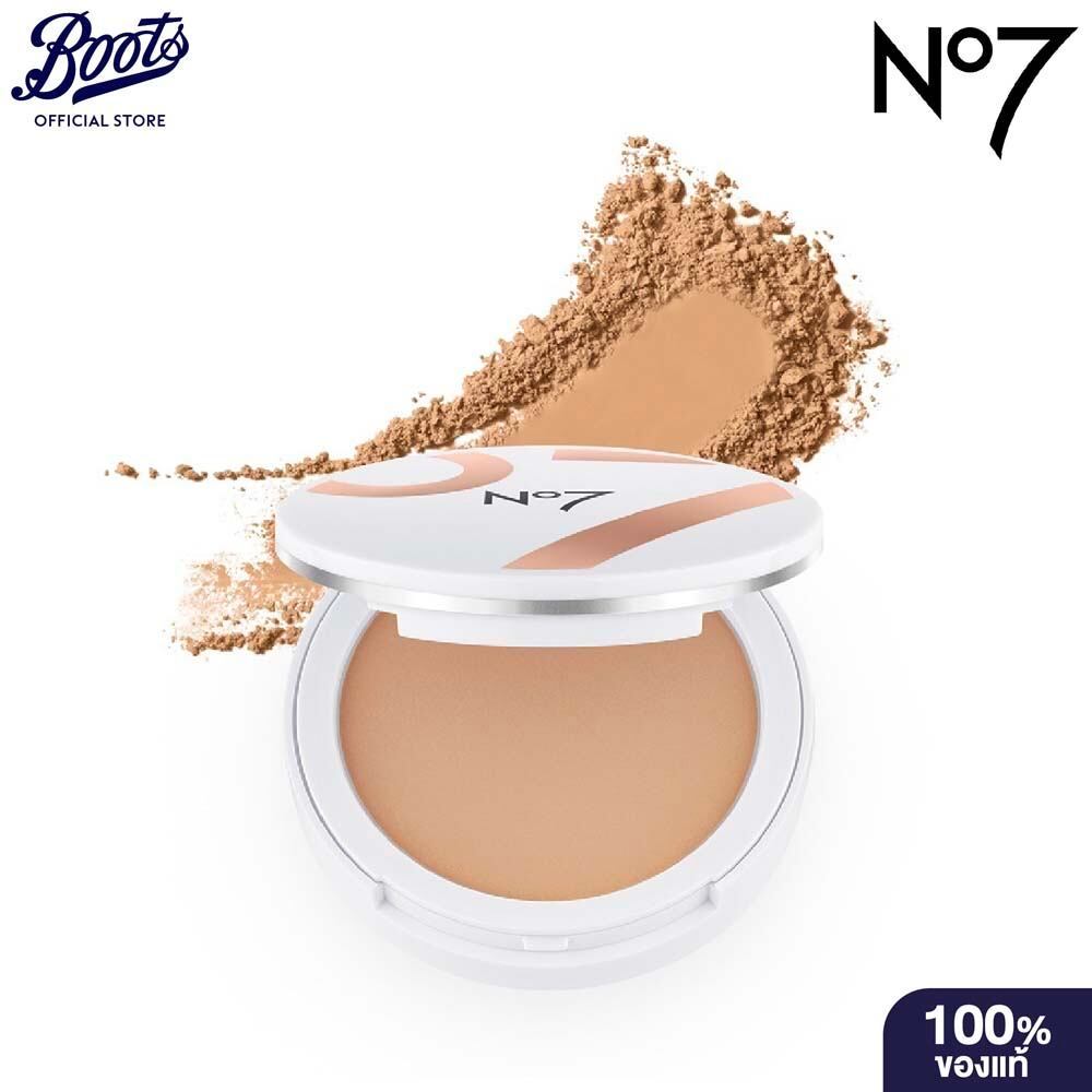 No7 Stay Perfect Pressed Powder Foundation #Natural Beige 9 G. นัมเบอร์เซเว่น สเตย์ เพอร์เฟ็ค เพรส พาวเดอร์ ฟาวเดชั่น