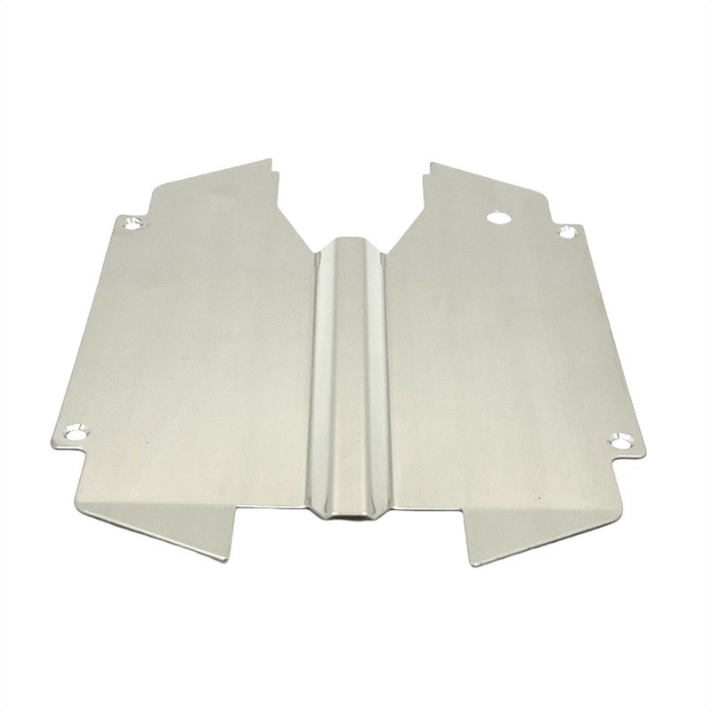 MJX Hyper Go 10208 V1 V2 สแตนเลสสตีลแชสซีเกราะป้องกันแผ่นกันลื่น 1/10 RC รถอะไหล่อัพเกรด