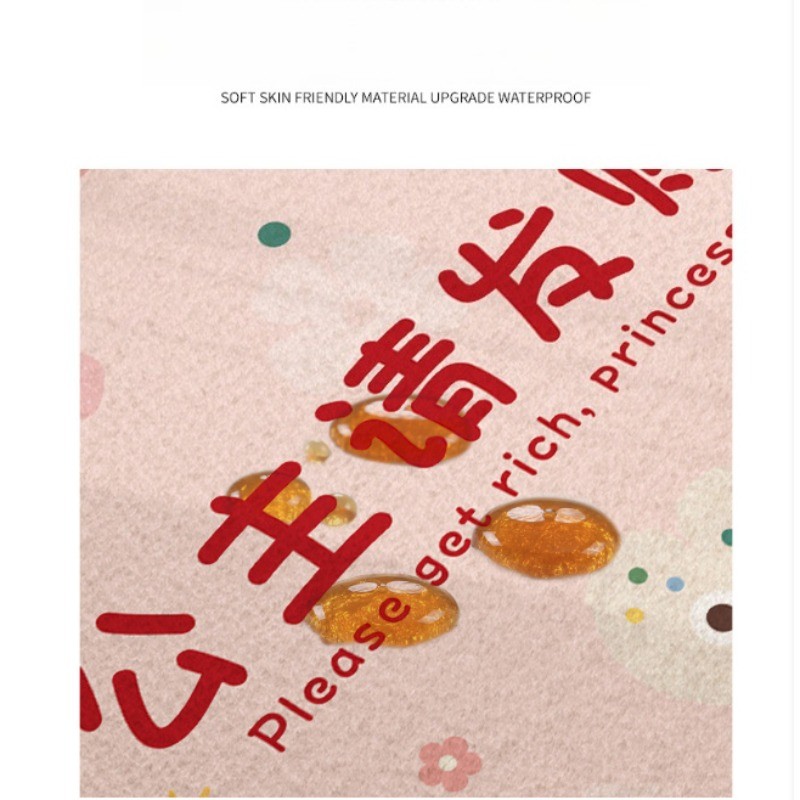 พรม พรมข้างเตียง สไตล์การ์ตูน ผ้าขนเทียมคล้ายขนแกะ สำหรับฤดูหนาว หนานุ่ม กันลื่น ทนต่อความสกปรก - รูปที่ 5