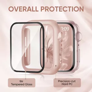 กรณีไนล่อนถักสายรัด PC for IWatch Apple Watch SE/Ultra 3 Series 11 10 9 8 7 49 46 45 44 42 38 ฝาครอบวงหัวเข็มขัดแม่เหล็ก
