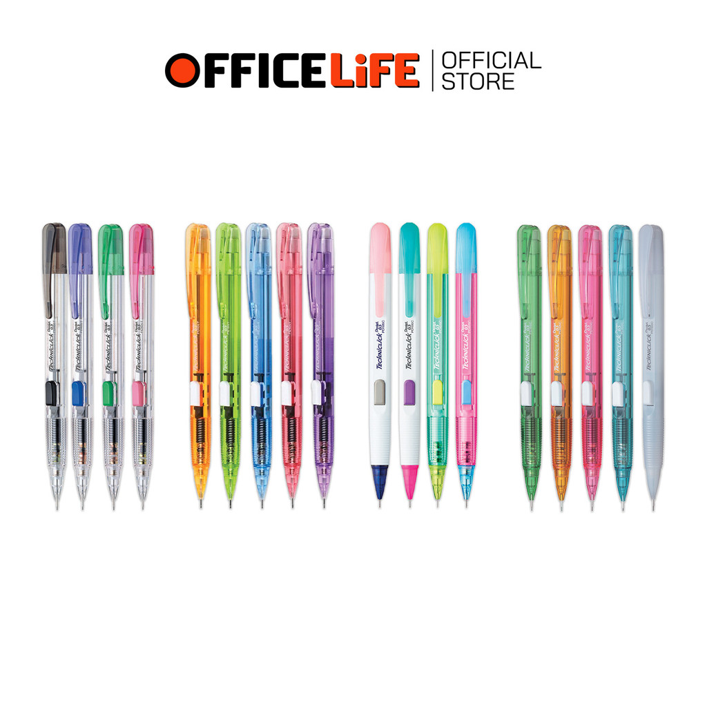 Pentel (เพนเทล) ดินสอ ดินสอกดข้าง ขนาด 0.5มม PD105T [ 1ด้าม ]