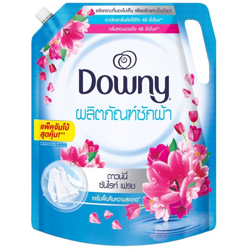 DOWNY ดาวน์นี่ผลิตภัณฑ์ซักผ้าชนิดน้ำกลิ่นซันไรท์เฟรช 1800มล. [4902430339704]