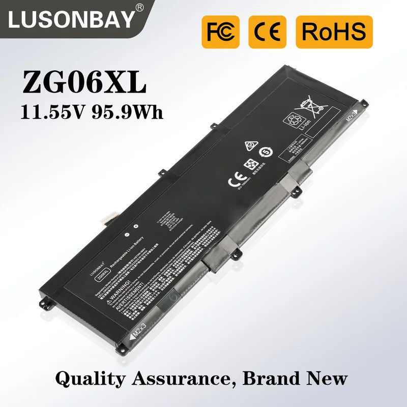 ZG06XL แบตเตอรี่สําหรับ HP Elitebook 1050 G1 Series สําหรับ ZBook Studio X360 G5 Series HSTNN-IB8H H