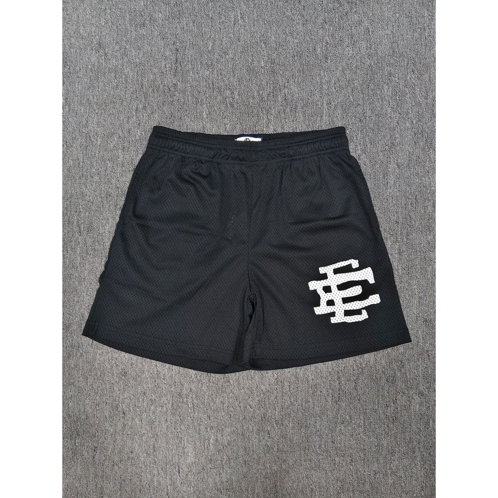 MSXY Eric Emanuel American Quarter Pants Twisted LOGO Casual Beach Pants Running Quick-Drying Sports