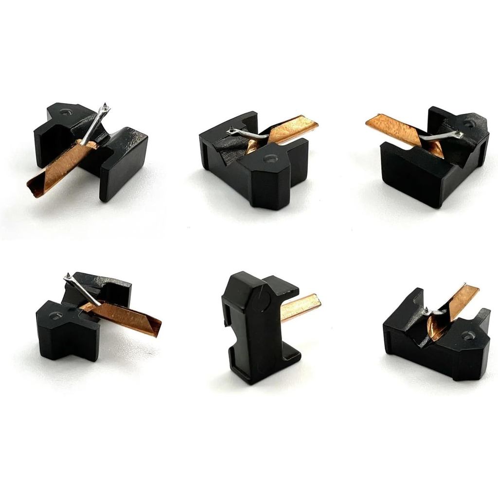 One ใหม่ Generic Turntable เพชรเปลี่ยน Stylus สําหรับ Shure M44E M55E N55E M80E AP76 DYNATRON 105 N4