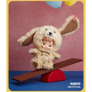 POPMART HACIPU Lost Wang Series กล่องปริศนาจี้ตุ๊กตาไวนิล