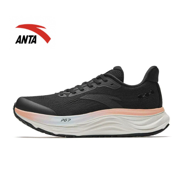 [ANTA/ANTA] รองเท้าวิ่งเดินผู้หญิง PG7 Midsole เทคโนโลยีกันกระแทกรองเท้าวิ่งออกกําลังกายผู้หญิงตาข่า