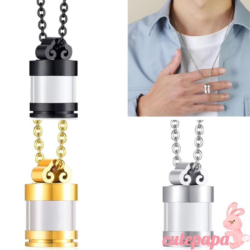 น่ารักp Memorial Cremation Urn เครื่องประดับสัตว์เลี้ยง Cremation เครื่องประดับสร้อยคอ Creative Pet 