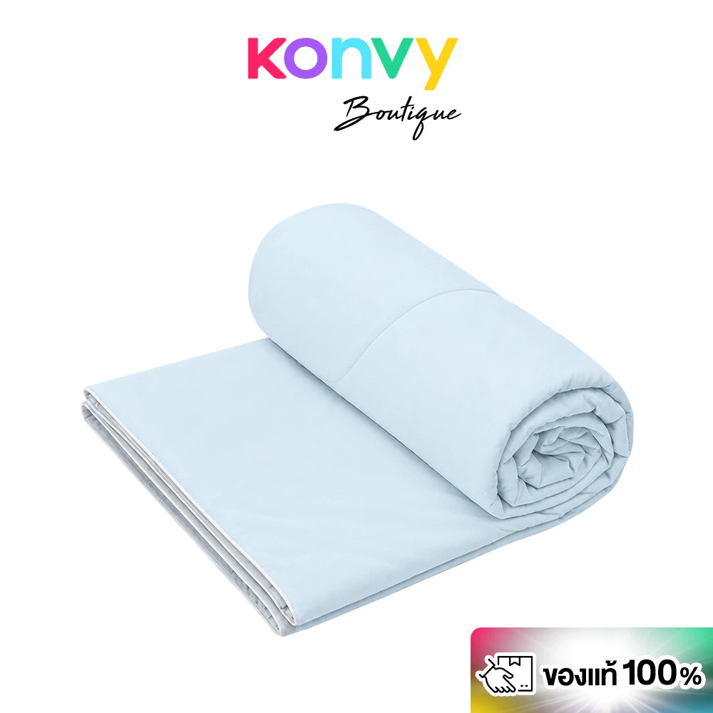 Konvy Cool-Summer Quilt 1pc คอนวี่ ผ้าห่มเย็น (Blue & Gray/Purple & Gray/Yellow & Pink)