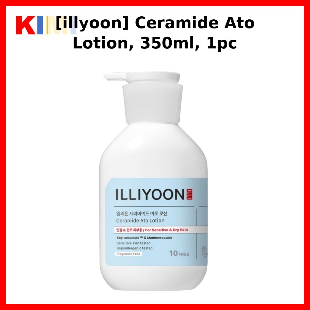 [illyoon] Ceramide Ato Lotion, 350ml, 1pc / Korean Body Lotion / Skin Barrier Care / ของแท้ 100% โดย