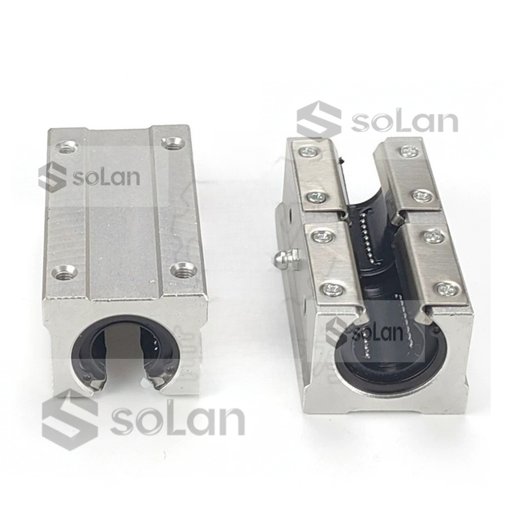 SBR30LUU SBR25LUU SBR20LUU SBR16LUU SBR12LUU SBR10LUU ขยายกล่องตรงประเภทเลื่อนบล็อกเลื่อน