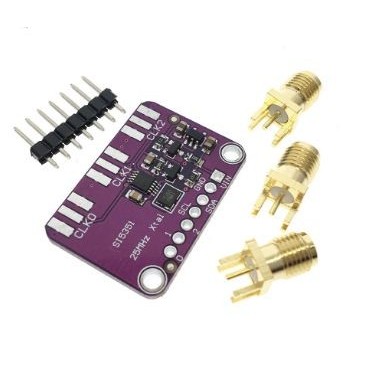 โมดูล SI5351 SI5351A Signal Clock Generator Oscillator DDS 8KHz-160MHz