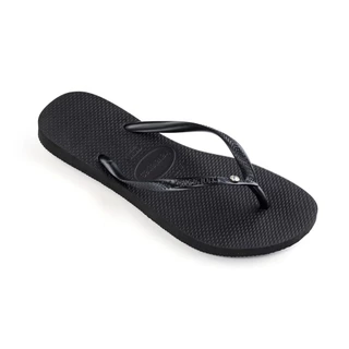 HAVAIANAS รองเท้าแตะ Slim Crystal SW II Flip Flop BLACK 41456510090F_C2BKXX