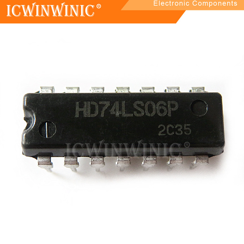 5 ชิ้น SN74LS06N 74LS06 DIP-14 ส่วนประกอบอิเล็กทรอนิกส์