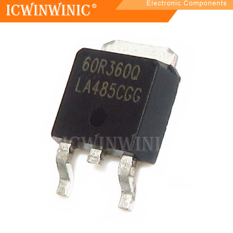 5 ชิ้น 60R360Q 60R360 TO-252 ส่วนประกอบอิเล็กทรอนิกส์
