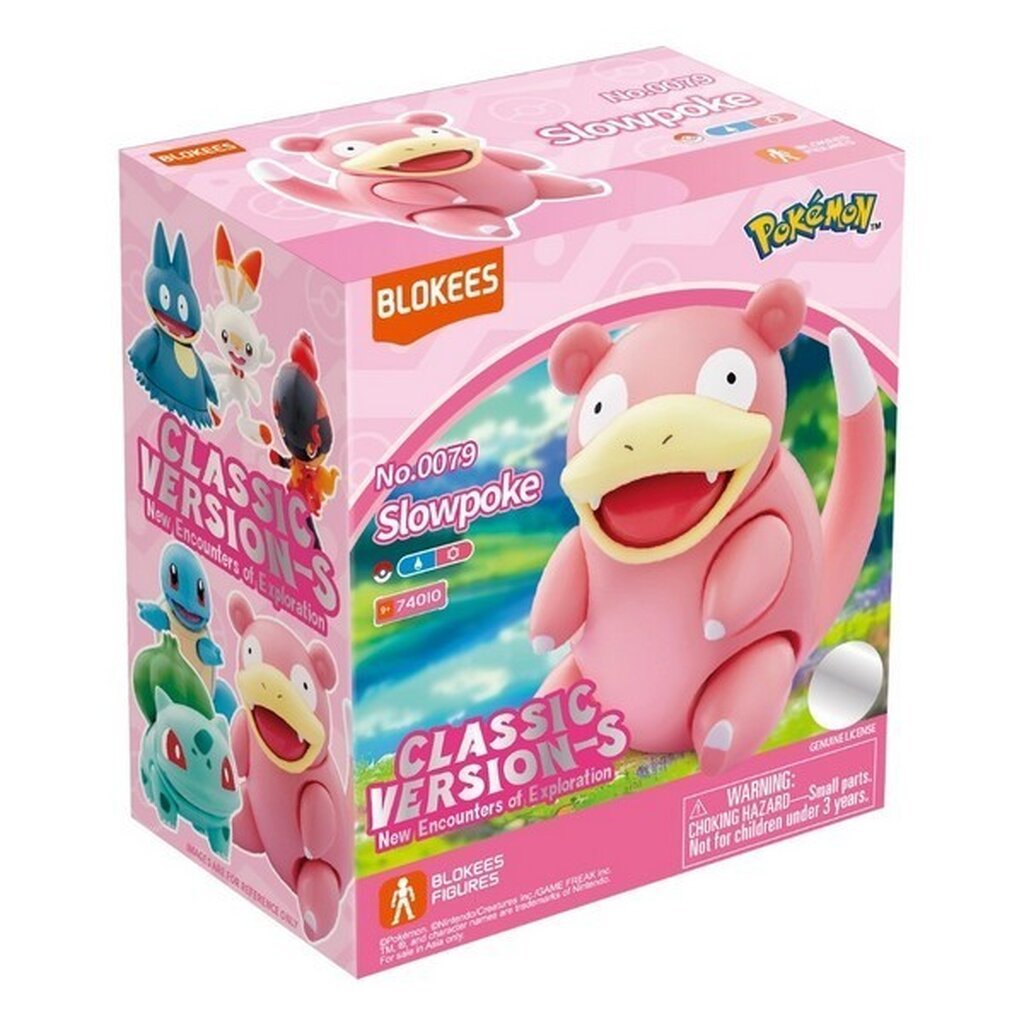 Blokees Pokemon 74010 Pokemon Classic Edition CV-S Slowpoke 810181531008 (Figure)
