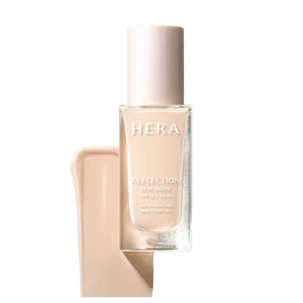 [hera] Reflection Skin Glow Foundation, SPF 15/PA++, 30g, 1 ชิ้น / รองพื้นเกาหลี / Radiant Glow by H
