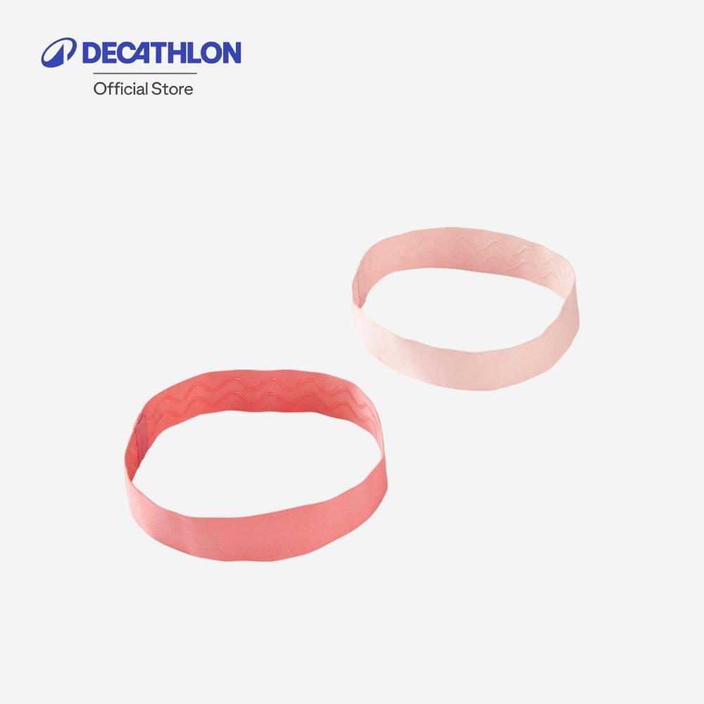Decathlon Headbands Twin-Pack ผ้าคาดศีรษะแพ็คคู่ - Pink