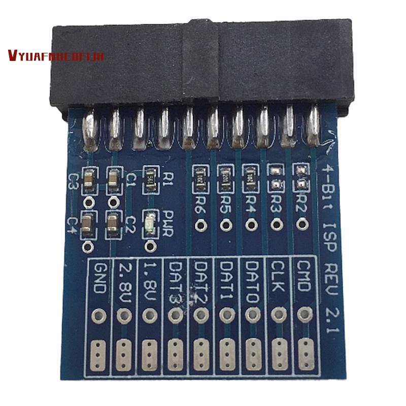 อะแดปเตอร์ใหม่ JTAG , ISP 4-BIT ISP REV 2.1 สําหรับ Easy Jtag Plus Box / เครื่องมือ ESAYJTAG