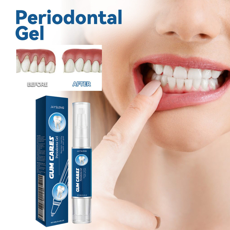 Jaysuing Gum Care Gel ทําความสะอาดล้ําลึก Tartar Tartar Gum บวม Gum Care คลีนซิ่งเจล AL8 + 280/