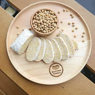 tempeh Fresh original วีแกน เจ มังสวิรัติ เทมเป้ สด รสชาติ ดั้งเดิม
