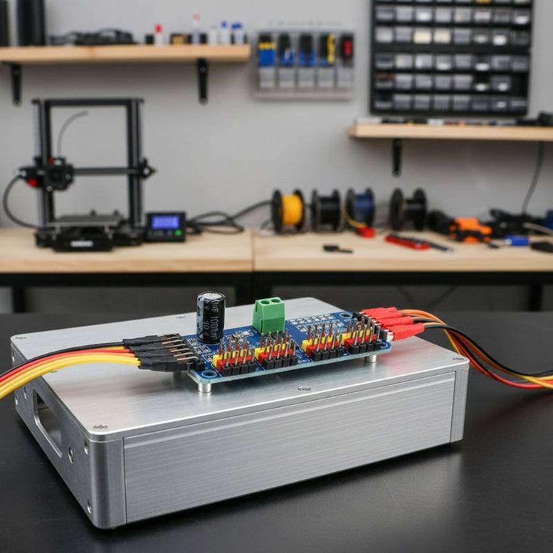 XXHZ 16 Channel PWM Servo Servo Servo Drive Board Robot Controller IIC Interface Driver Module PCA96