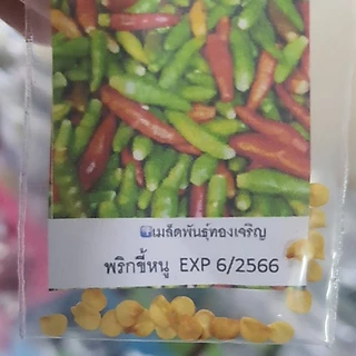 พริกขี้หนู📌ถูกที่สุด10บ.📌เมล็ดพันธุ์พริกขี้หนู 20 เมล็ด ☘️ปลูกง่าย🌱ขึ้นไว🌱ลูกดก☘️เผ็ดหอม