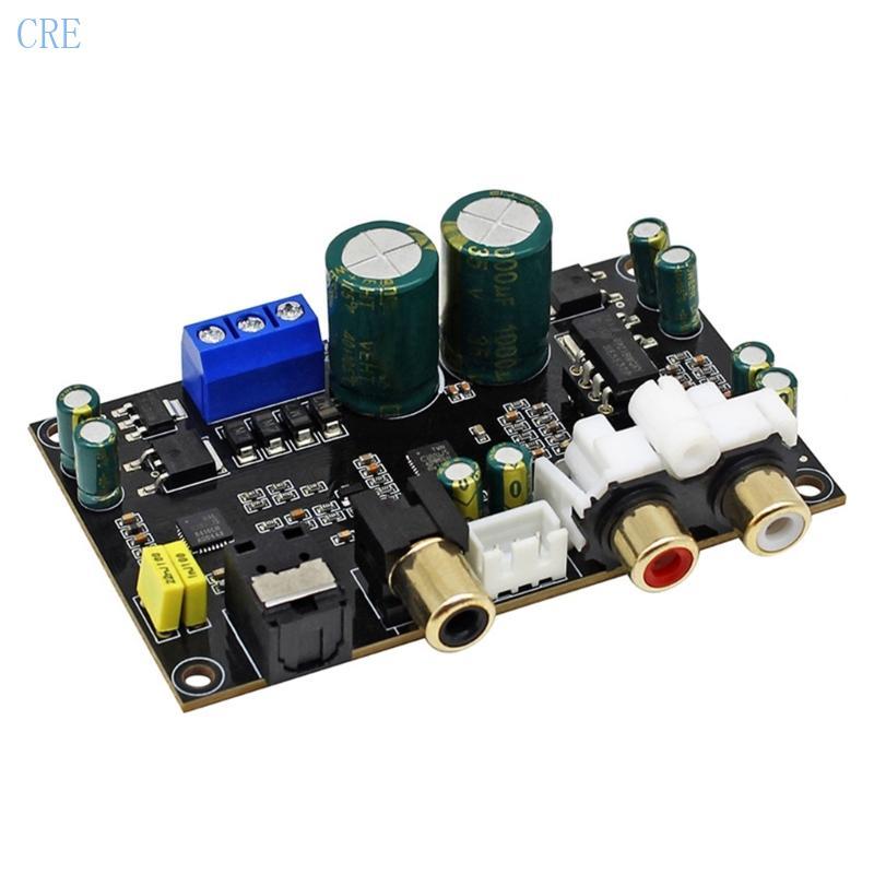 CRE Stable Transmission Auditory ถอดรหัส CS8416 และ CS4398 ชิปเอาต์พุตเสียงรบกวนต่ํา