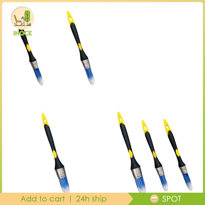 [Ihoce] แปรงทาสีสําหรับ Trim Pointed Detail Brush Edge Painting Tool Conical สําหรับผนังประตู
