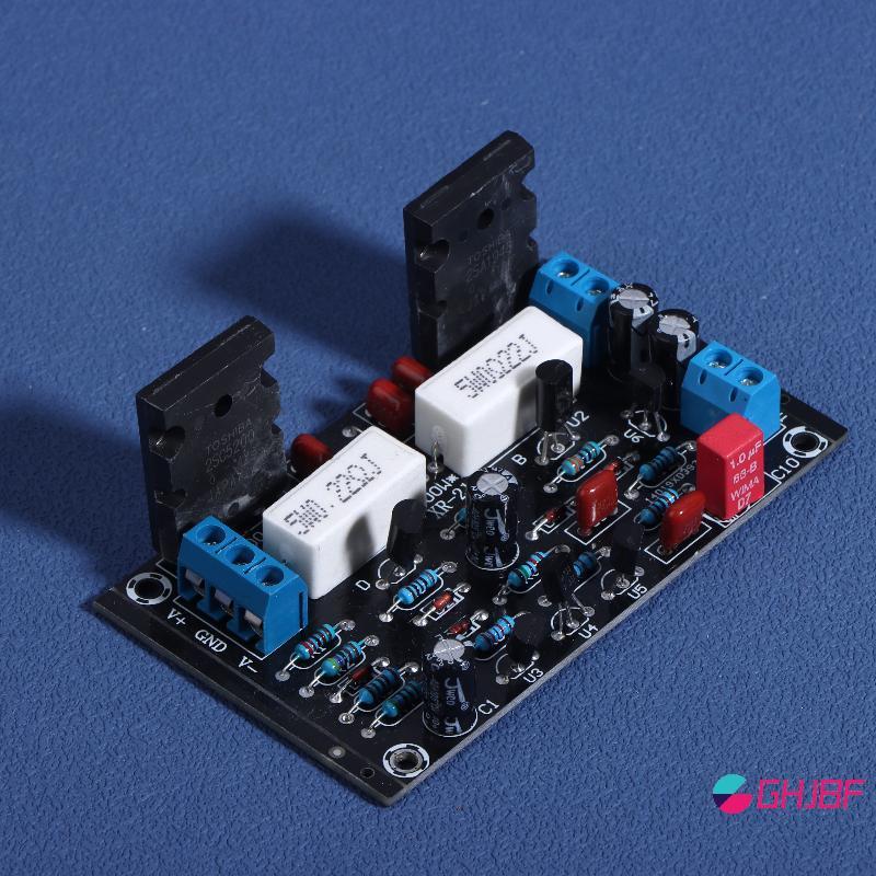 GHJBF] 2SC5200 เชื่อมSA1943 หลอด 100W DC 35V Mono Channel HIFI Audio Amplifier Board Mono-channel 100W High-power Mono srckn