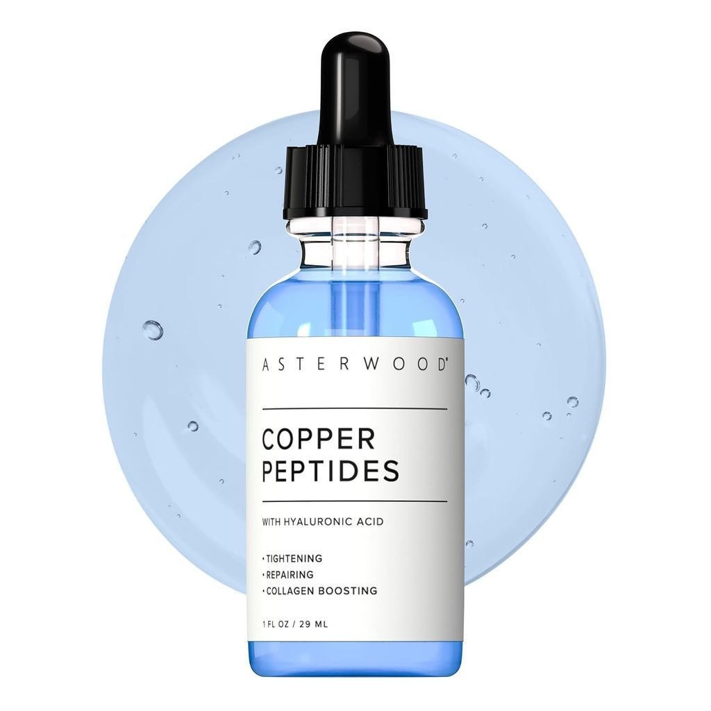 เซรั่มบํารุงผิวหน้า Asterwood Copper Peptide ประกอบด้วย GHK-Cu Copper Peptide และเซรั่มบํารุงผิวหน้า