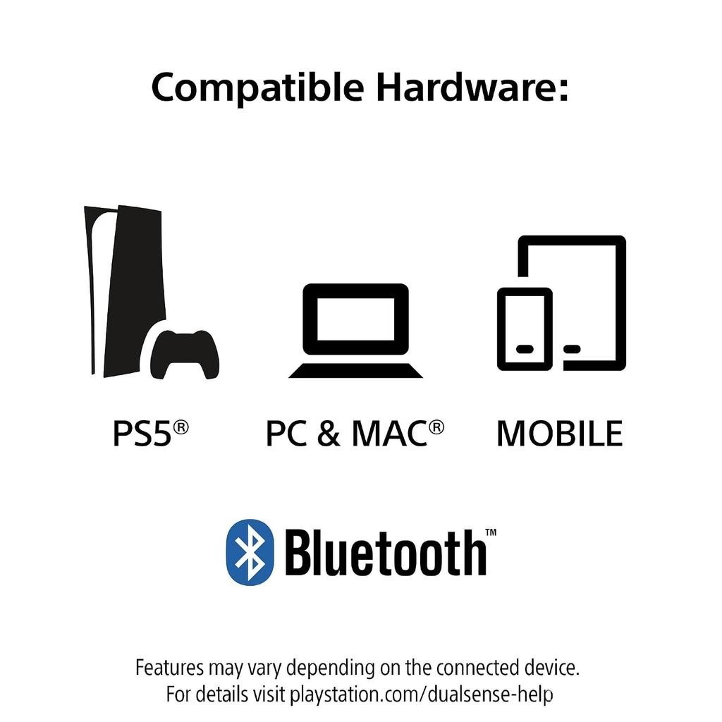 PlayStation DualSense Wireless Controller - เงินสเตอร์ลิง