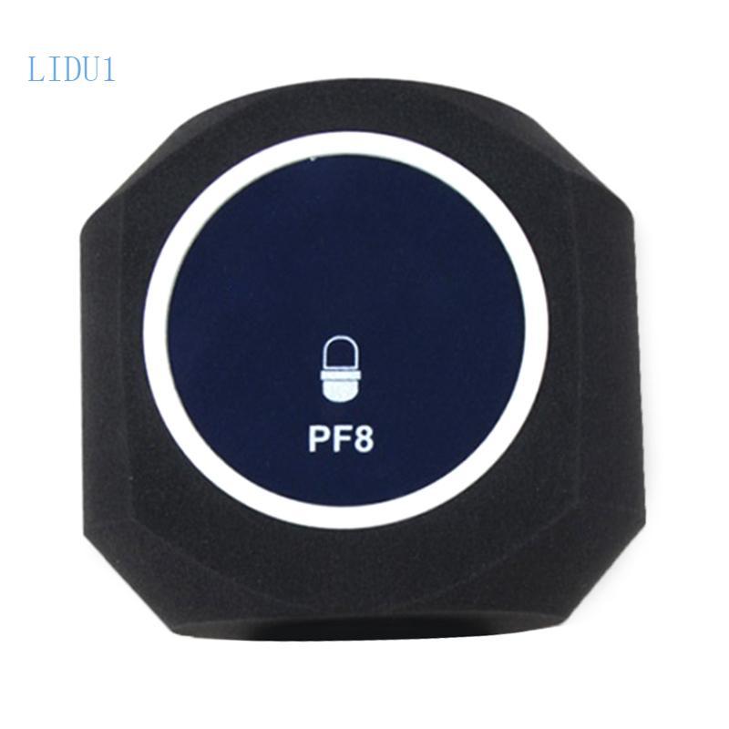 LIDU1 อะคูสติกโฟมป้องกันไมโครโฟนฟองน้ําฝาครอบกระจกกระจกสําหรับ PF8 เปลี่ยนซ่อม