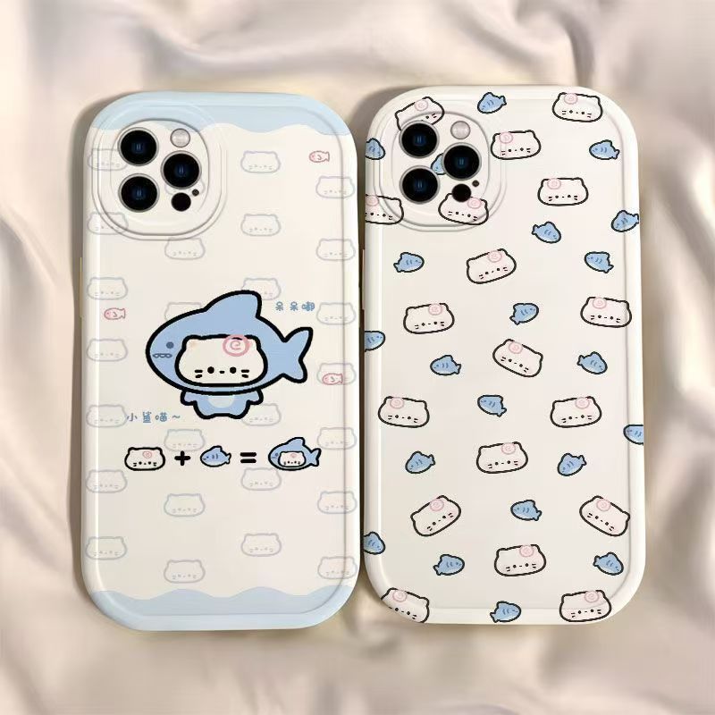เคส vivo y200 เคส y200 5g Shark Cat เหมาะสําหรับ vivos20 เคสโทรศัพท์ x200/x100/x90/x80 รวมทุกอย่าง y