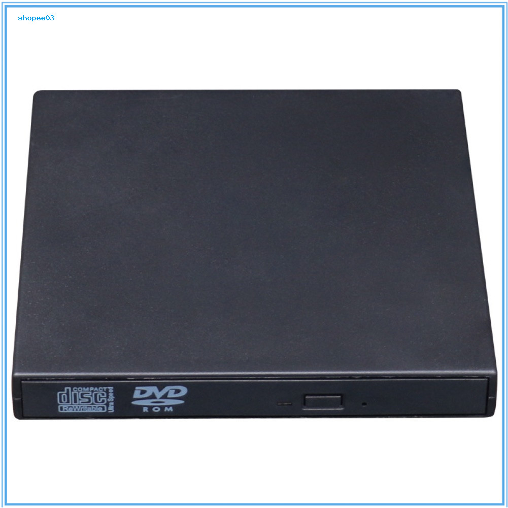 [Ky] USB External CD VCD DVD Player Optical Drive Writer for PC Desktop Computer