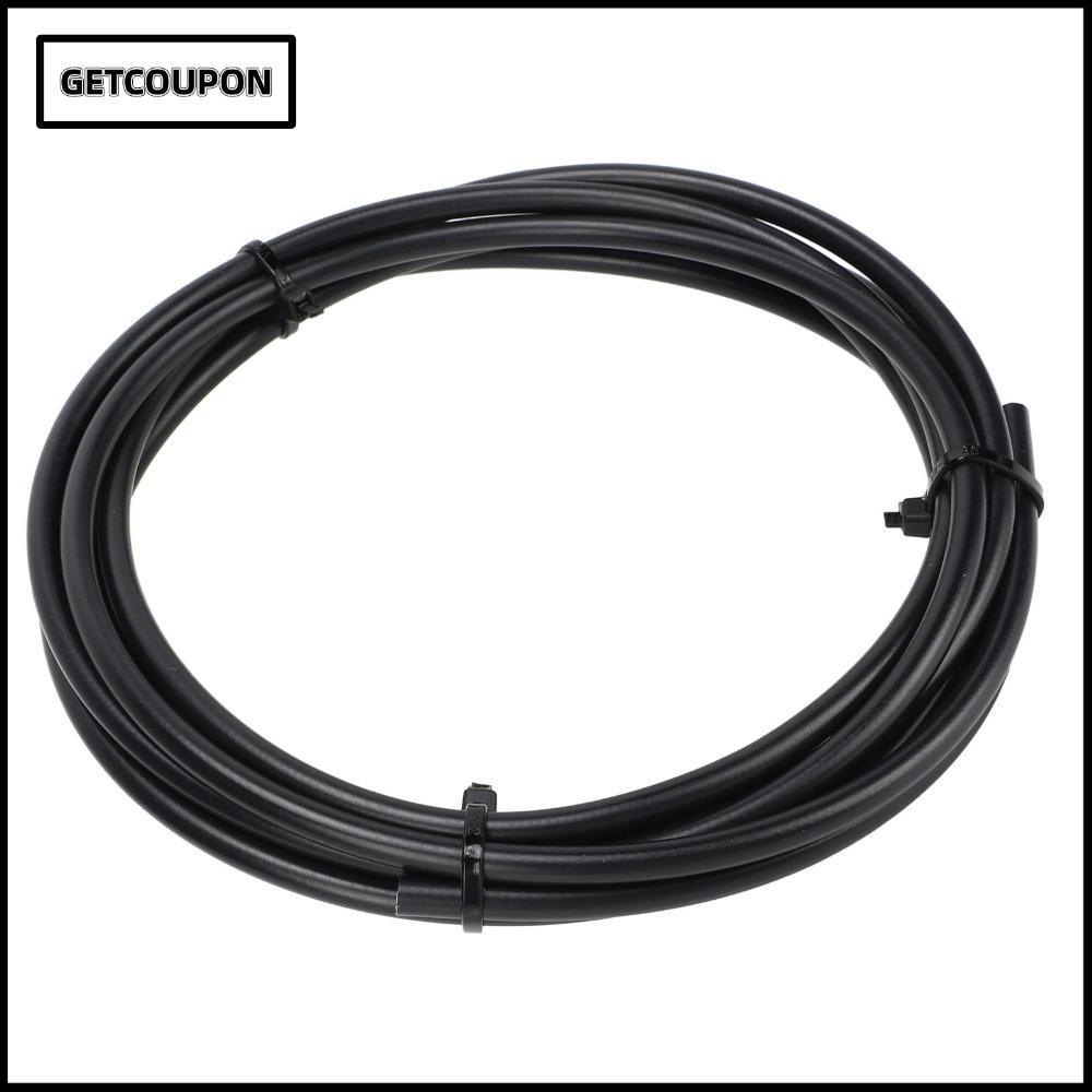 GETCOUPON ชุดสายเบรคจักรยาน ติดตั้งง่าย BH90 จักรยานท่อดิสก์เบรกไฮดรอลิกสีดําสําหรับ M506, M596, M61