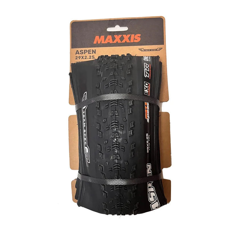 Maxxis ASPEN EXO TR Mountain ยางแบบไม่มียาง 29 นิ้วพับ Tyre Maxxspeed 29x2.25 29x2.4 170 TPI สีดํากา