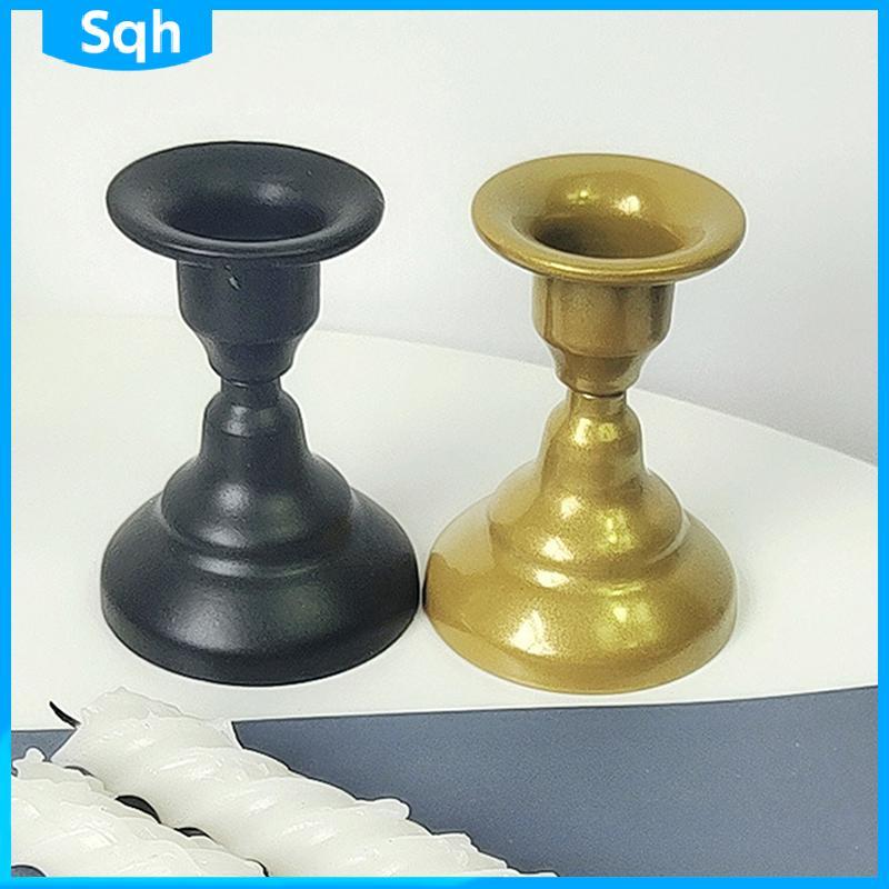 Bri Retro Iron Candlesti Holders สําหรับตกแต่งงานแต่งงาน, Mini Candle Sti Stand ywr