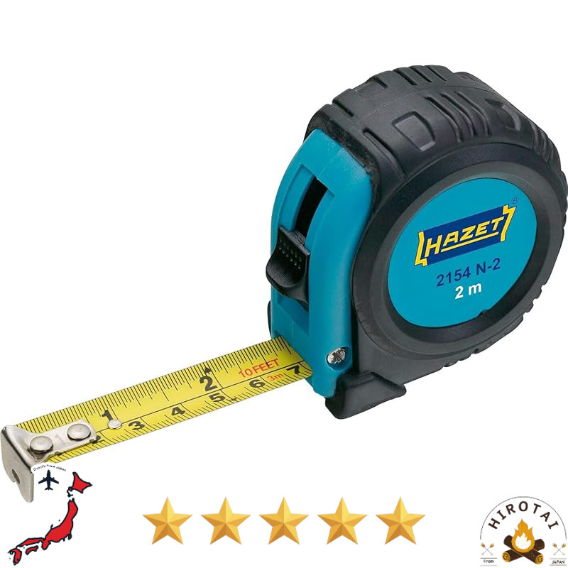 HAZET Professional Precision Measuring Tools — German-Made Tape Measures & Calipers, Durable Coating