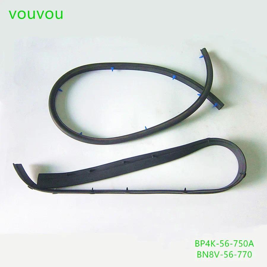 VO Vouvou ซีลยางฝากระโปรงหน้าสำหรับ BP4K-56-750A อุปกรณ์เสริมรถยนต์สำหรับ MAZDA 3 2004-2010 BK BN8V-