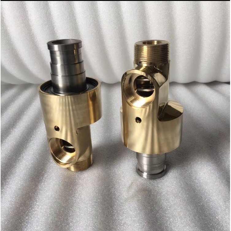 การผลิต H-Type ROTARY Joint ทองเหลือง ROTARY Joint น้ําเย็น ROTARY Joint RZIR