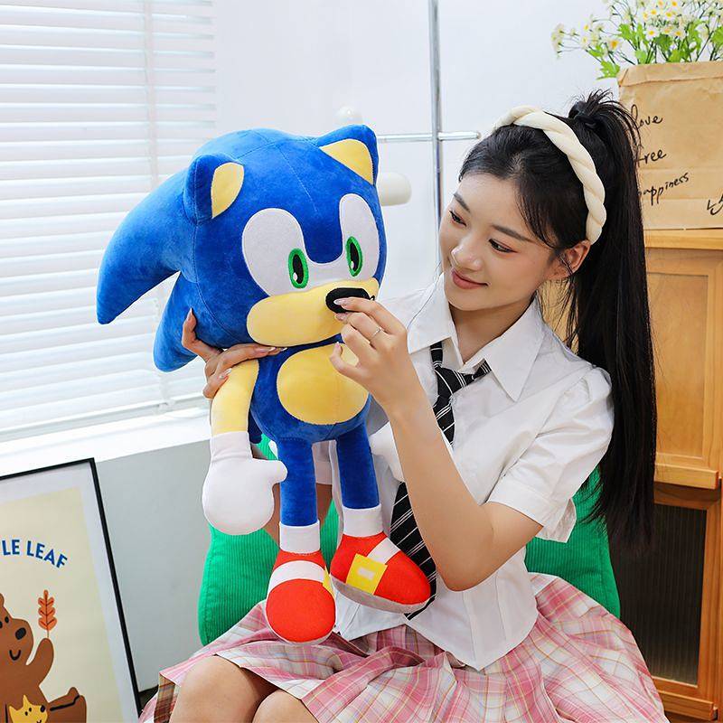 Sonic the Hedgehog Super Sonic Plush Toy Plush Doll the Hedgehog Super Sonic Plush Toy Doll YWwF